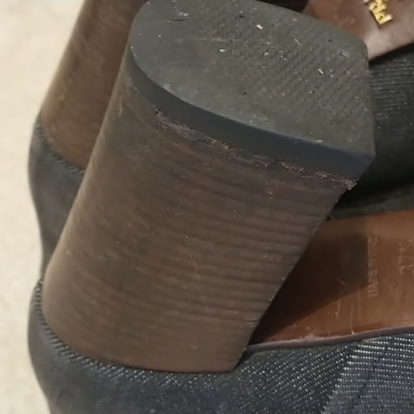 PRADA Denim Ankle Booties with Heel 👠 - Picture 4 of 4